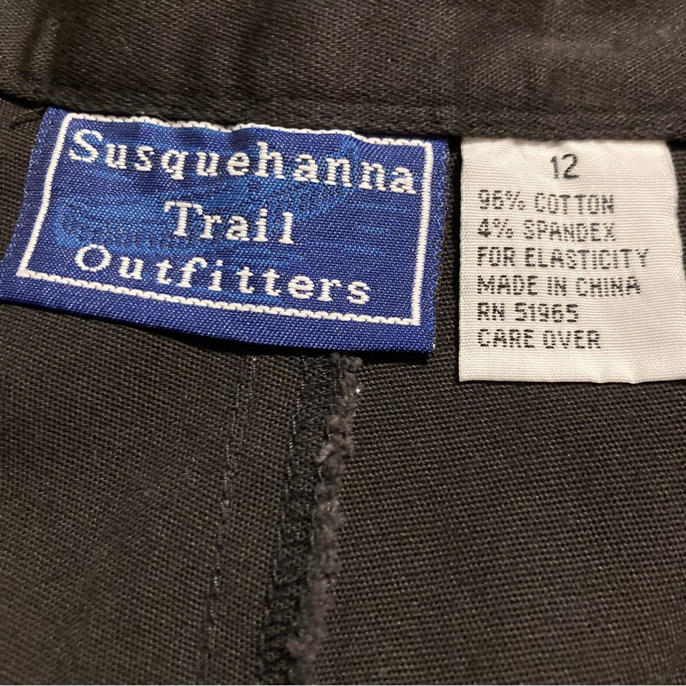 NWOT Vintage Susquehanna Trail Outfitters Stretch Pants Size 12 - Picture 7 of 8
